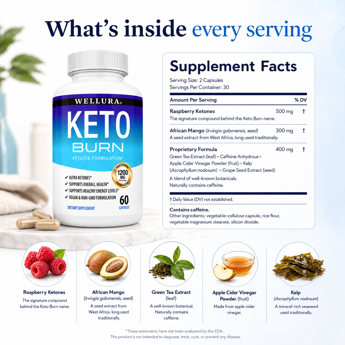 Wellura Keto Burn Supplement